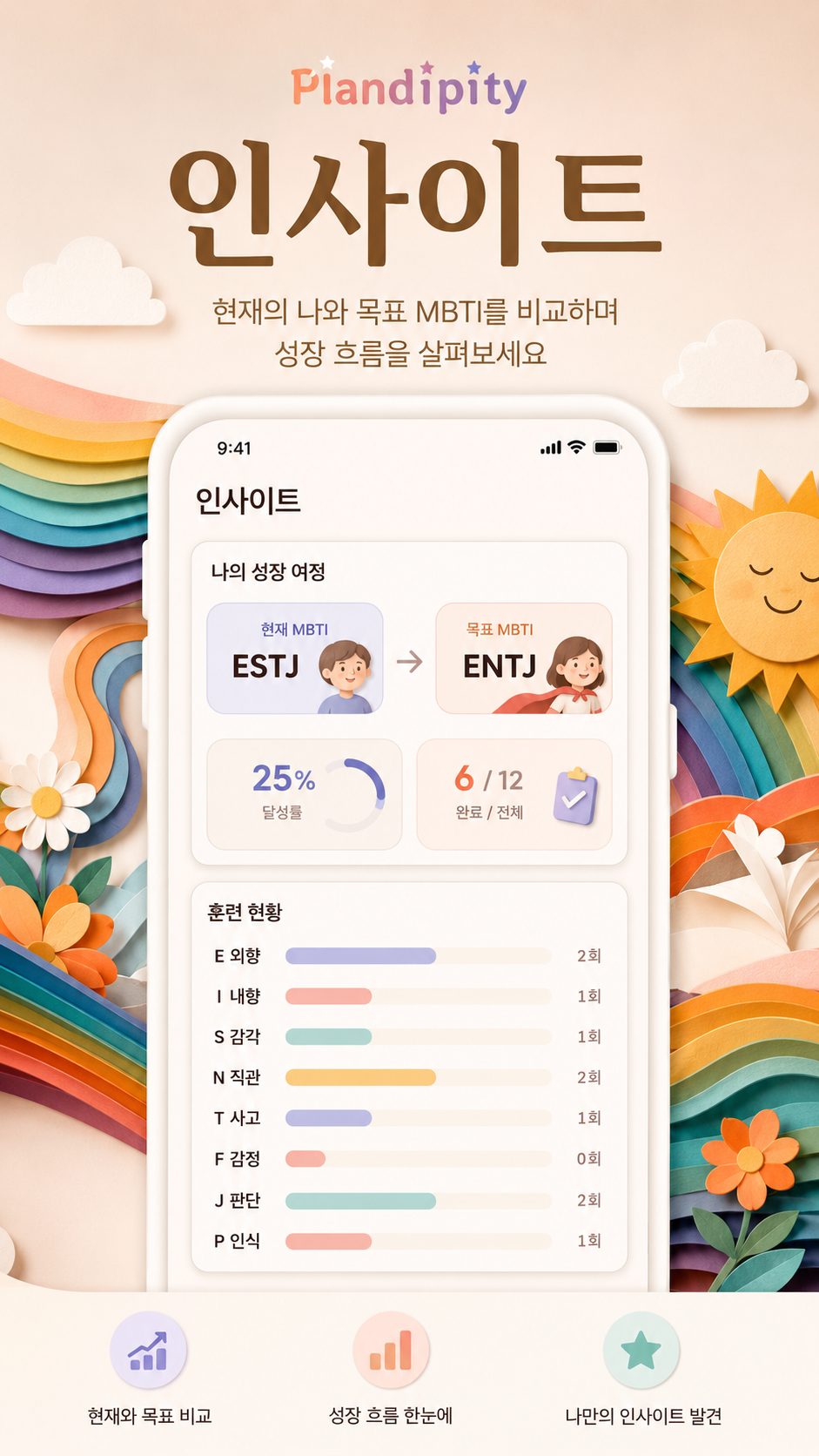 플랜디피티 한국어 앱 세 번째 소개 화면